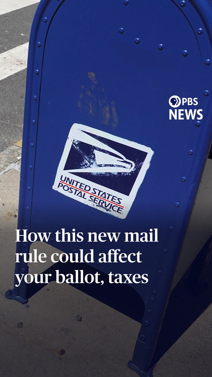 A new U.S. Postal Service rule for how your mail is handled could affect your ballot, taxes and more. The rule, which went into effect on Christmas Eve, redefines the meaning of a postmark, the date mark printed on most mailed items. In the past, the postmark generally meant the date the USPS received the item. Now, it will mean the date that the USPS processes the item. For mail senders, there are ways to ensure your ballot, tax documents and more comply with deadlines. Tim McPhillips has more.