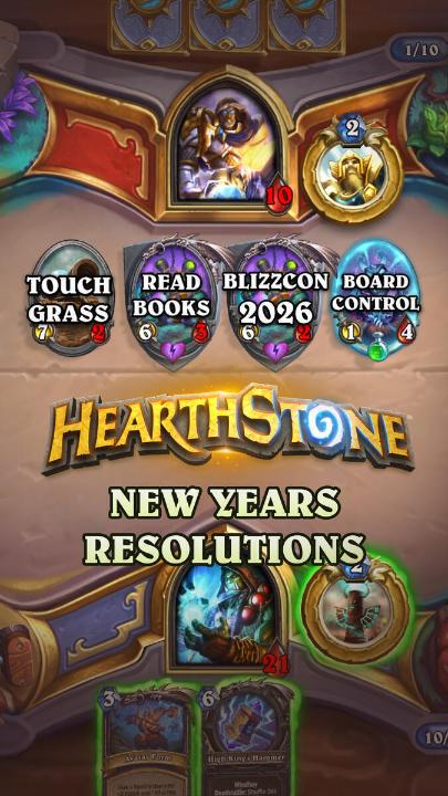 Thrall’s smashing his goals for 2026 - what are your resolutions for this year? 🎉