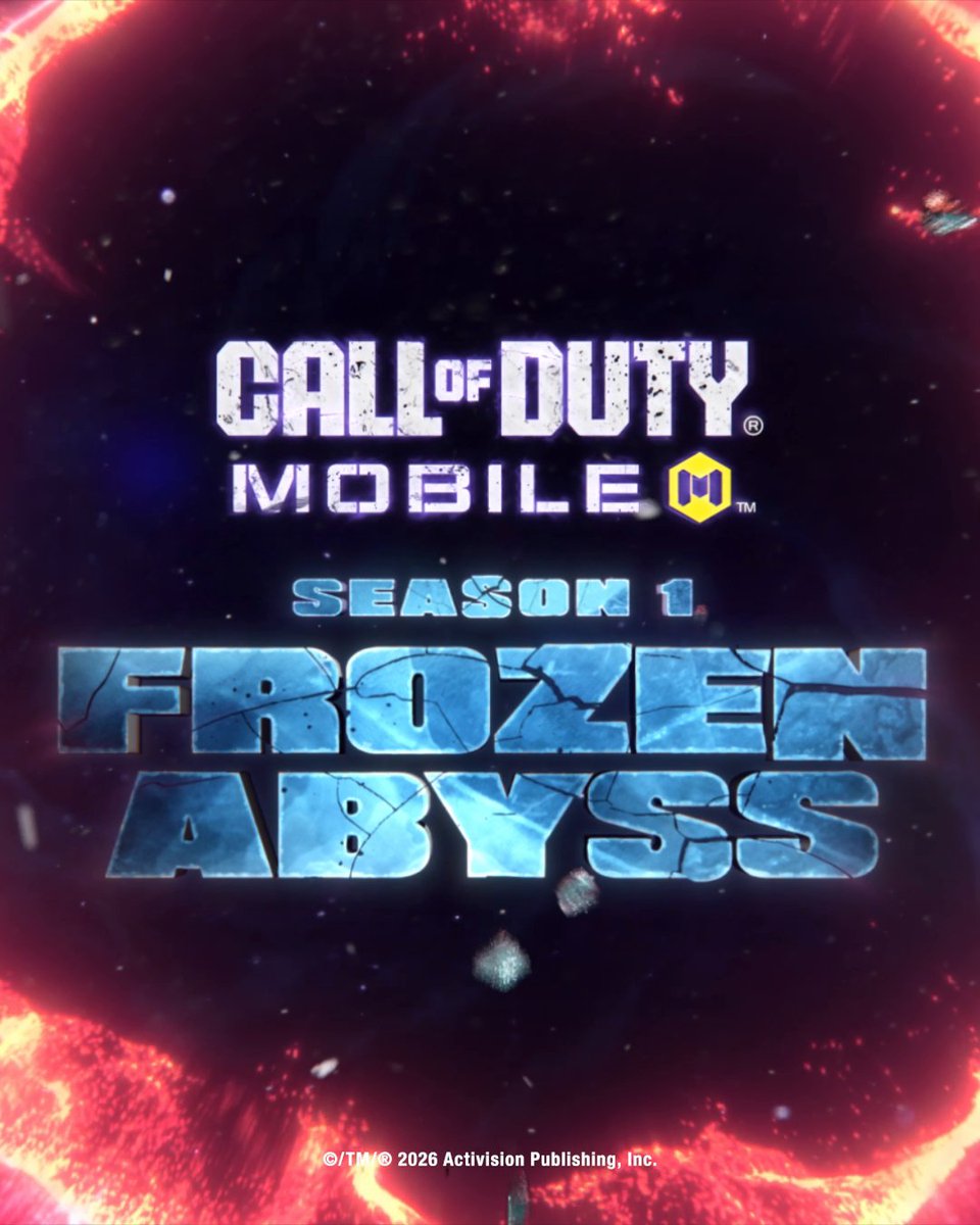 It's getting cold in here 🥶 Season 1: Frozen Abyss drops next Wednesday, January 14th at 4 PM PT!