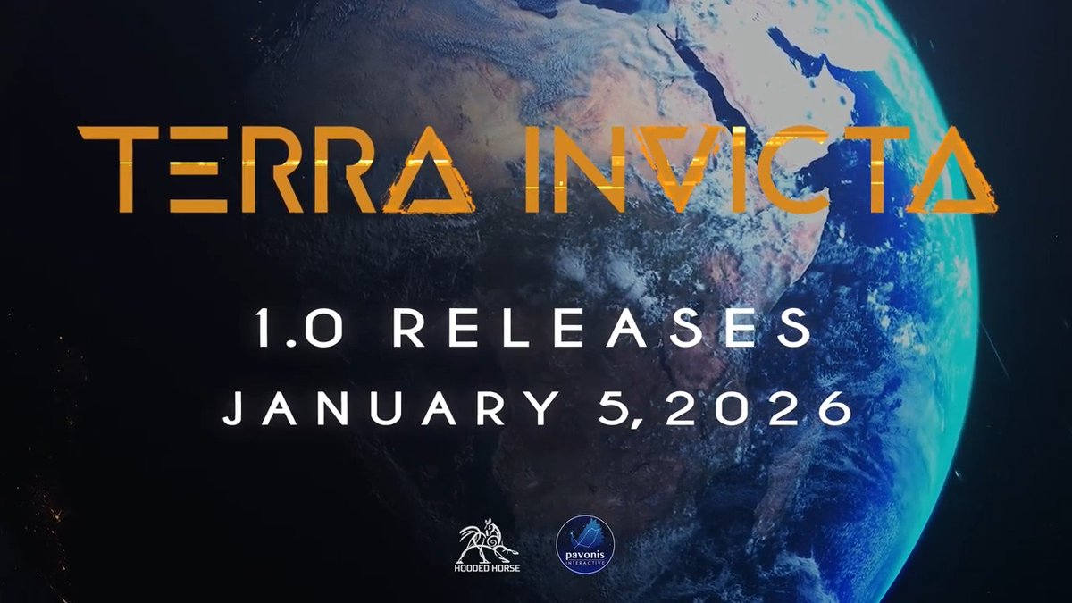 Terra Invicta is now available in its full 1.0 glory! 👉 Grab it now and keep it yours forever 💿 Hooded Horse