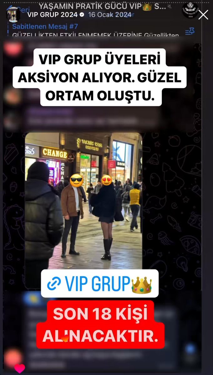 2024 ve 2025 VIP GRUP SONUÇLARI O KADAR ÇOK SONUÇ ALDIRDIM Kİ ÇOĞU ERKEĞİN HAYATI DEĞİŞTİ. 2026 YILINDA KAYBEDEN OLMAK İSTEMİYORSAN ADRES BELLİ. VIP GRUP TÜRKİYE’DE EŞSİZ BİR GİZLİ TOPLULUK ALTERNATİFİ YOK. GELİŞİMDE CİDDİ OLAN ARAMIZA KATILIP GİZLİ BİLGİLERİ ÖĞRENSİN.