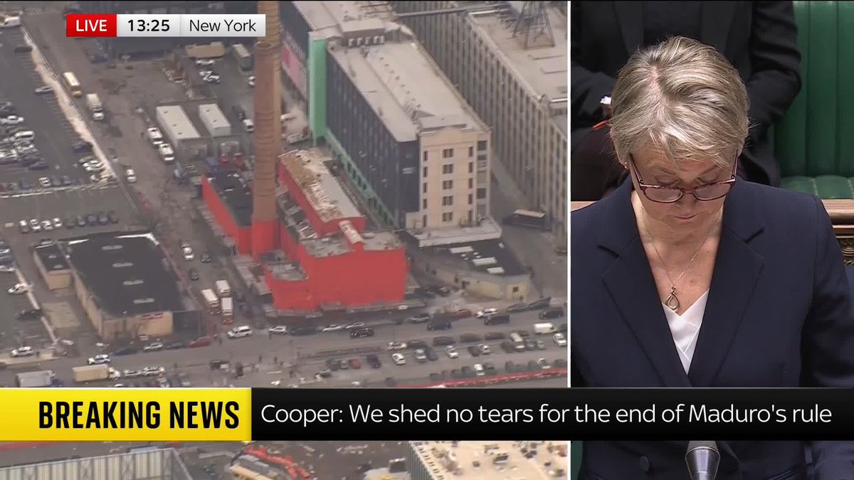 "The future of Greenland is a matter for Greenlanders and Danes and no one else" Foreign Secretary Yvette Cooper responds to President Trump's fresh threats to take over Greenland. 🔗 📺 Sky 501 and YouTube