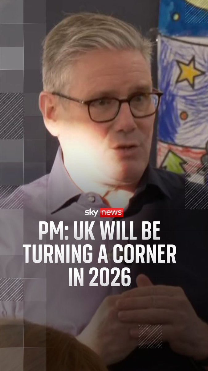 Sir Keir Starmer says that many changes his government started in 2025 will begin to affect people positively in 2026. Citing the cost of living as the number one priority of the people, the prime minister says this year will see improvements.