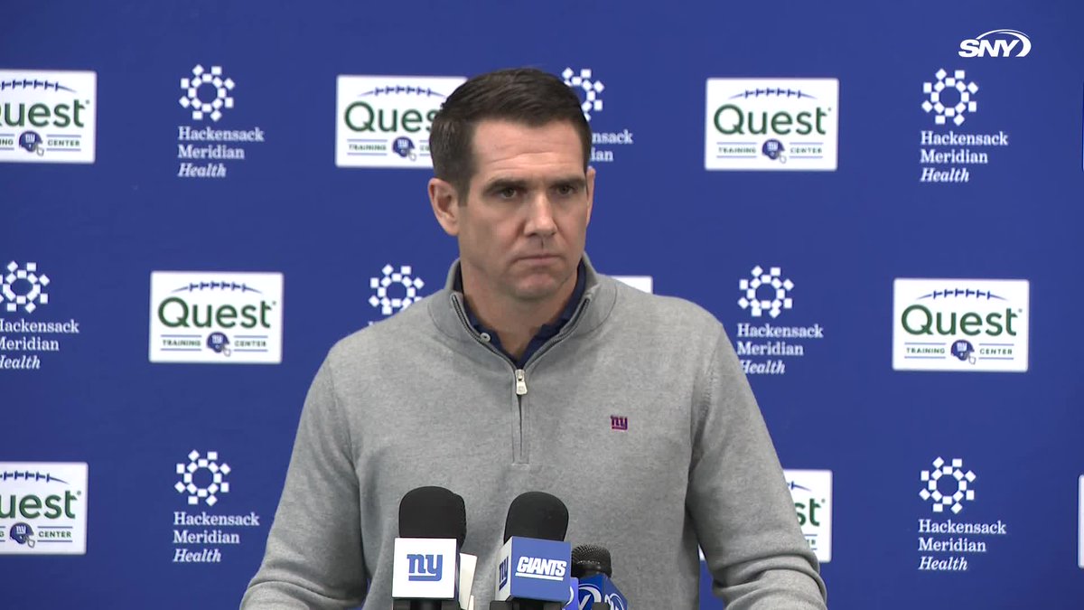"Early on, I made mistakes. I'm fortunate to have great ownership here where you're allowed to stub your toe and course correct." Joe Schoen says the Giants have "pieces in place" that make their head coaching vacancy attractive