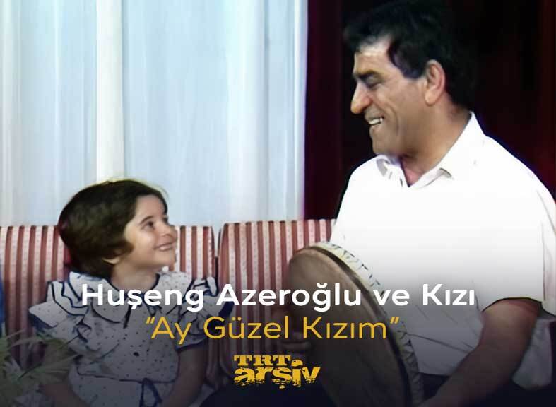 1984 yılına dönüyor, #HuşengAzeroğlu’nun konuğu oluyoruz: “Ay Güzel Kızım” 👧🏻