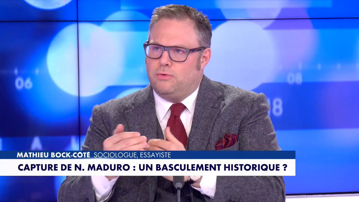 «Capture de Nicolás Maduro : un basculement historique ?» : l'édito de Mathieu Bock-Côté (Partie 1) dans #Facealinfo