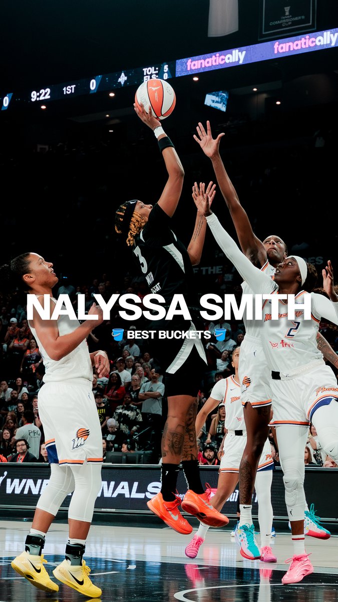 Instant Impact 😤 A look back at some of @nalyssasmith's best buckets 🪣