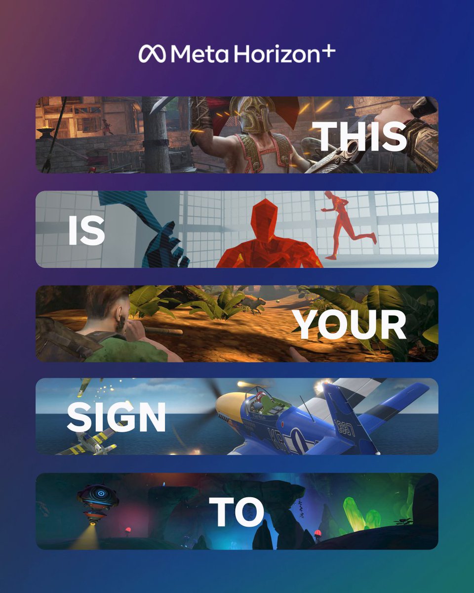 Kick off your year with these top titles for Meta Horizon+ 🥷 Assassin’s Creed® Nexus VR 🟥 SUPERHOT VR 🌴 Green Hell VR ✈️ Ultrawings 2 🌌 Into Black January is packed with new content and exclusive perks to keep your gameplay exciting all month long—this is your sign to play.