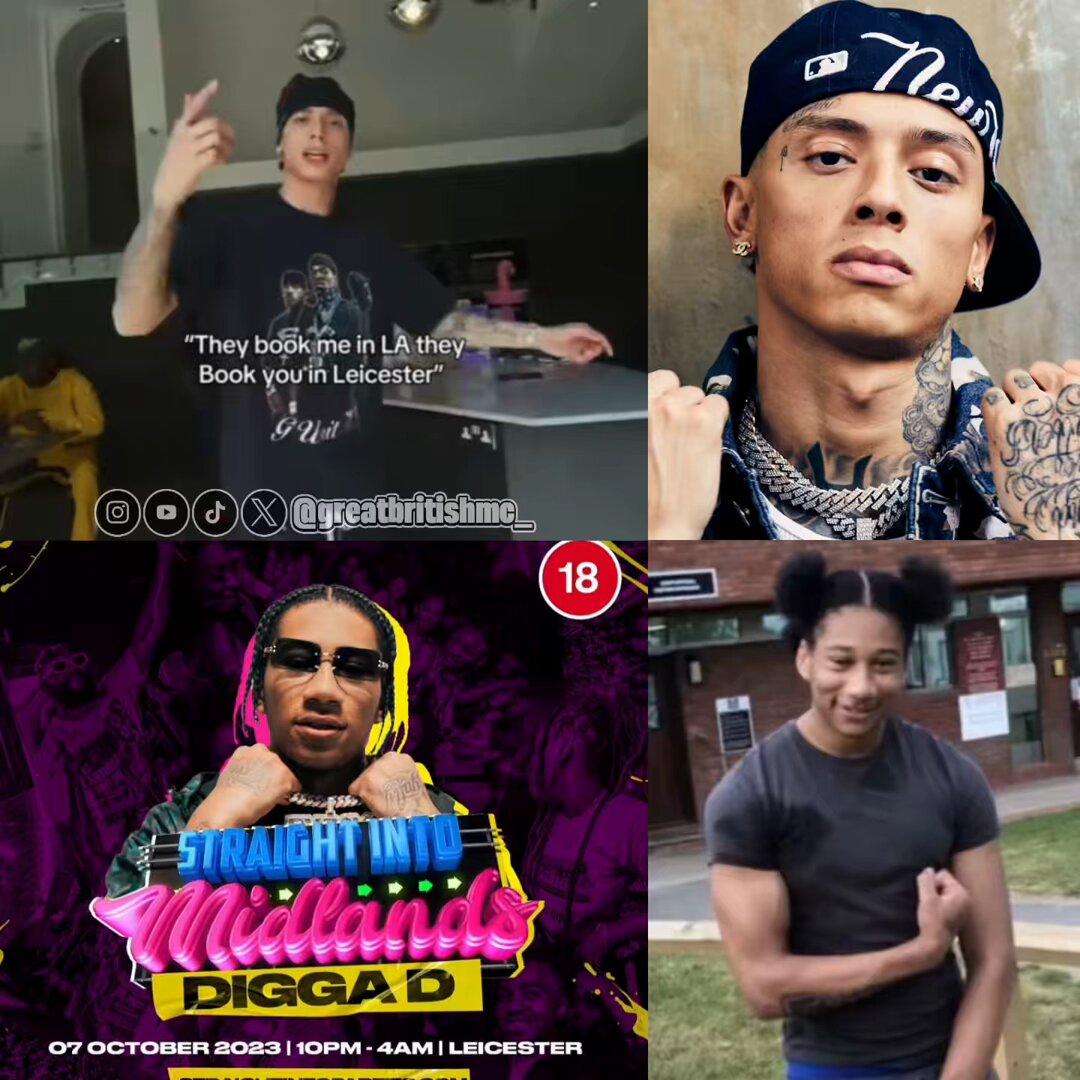 Central Cee didn’t hold back when mentioning Digga D, claiming that Digga D can only get booked for shows in small towns while he’s out in LA 😬