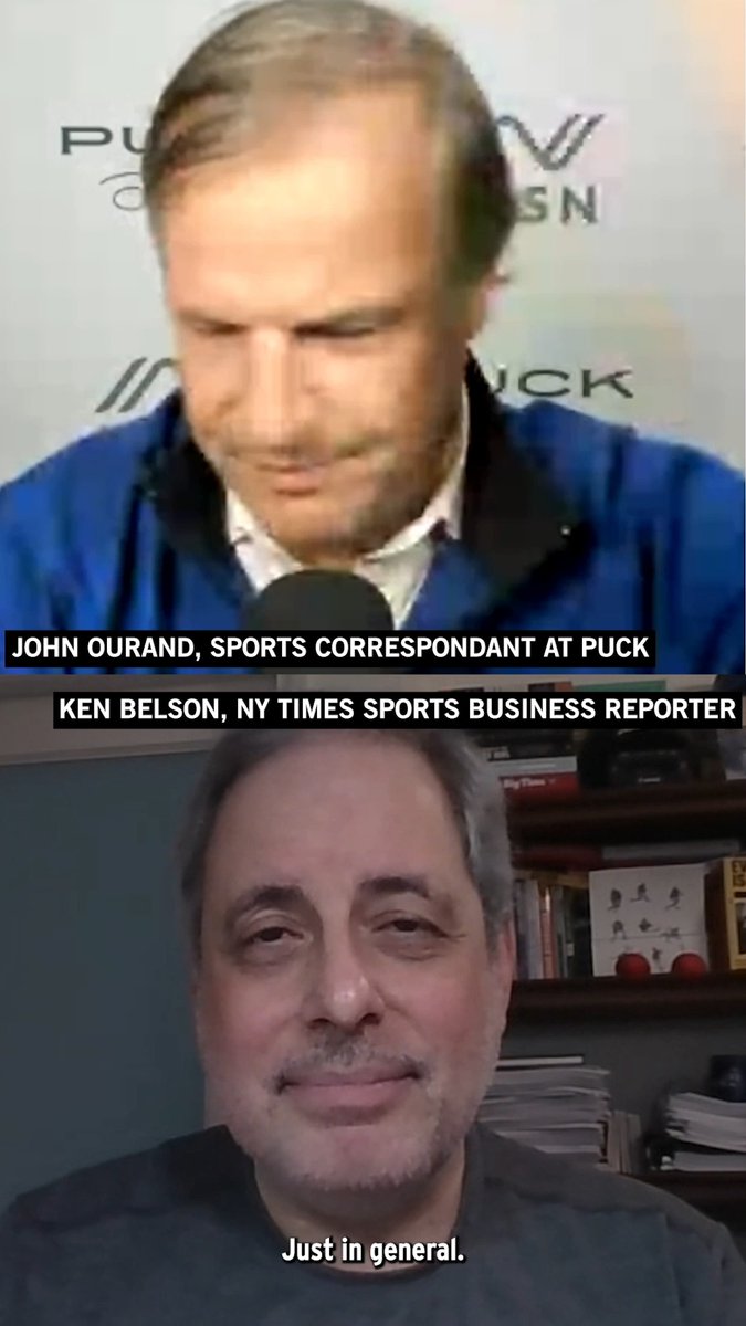 The New York Times’ Ken Belson joins John Ourand to discuss the professionalization & monetization of youth sports, and the mental-health toll for kids caught in the middle. Catch the full conversation tonight at 6 ET ⏰