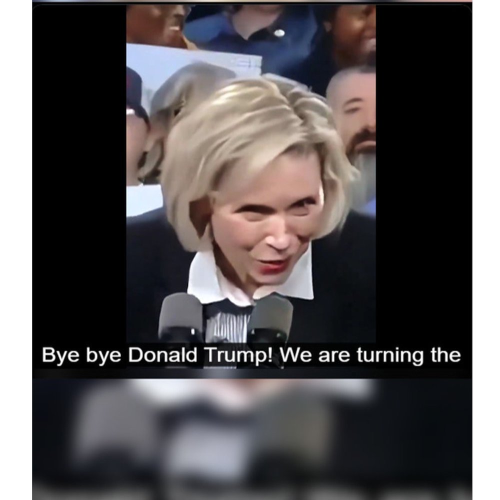 🤣 Man, did this age well or what? 💯😅😂 ---Tim Walz wife, 🤡 "Bye bye Donald Trump"🙄