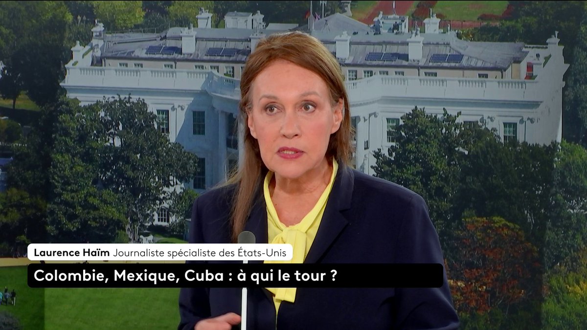 🔴 🗣️ Opération militaire américaine au Venezuela : "C'est quelque chose qu'on n'a jamais vu, un président qui a été élu démocratiquement dans un pays et qui considère que tous ses pays voisins sont à lui", indique la journaliste LAURENCE HAIM. Loïc de La Mornais #SurLeTerrain #Canal16