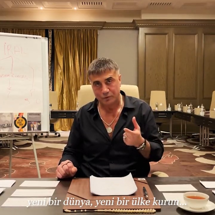“Gelecek sıkıntılı günler var. Bizi yoracaklar, birlik olmak lazım!” REİS SEDAT PEKER