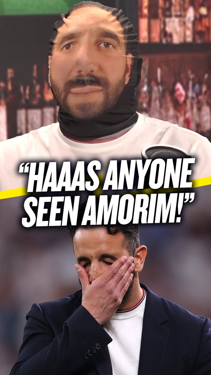 HAAAS ANYONE SEEN ✅ RUBEN AMORIM ✅ THREE-AT-THE-BACK ✅ EUROPA LEAGUE FINAL ✅ GRIMSBY ✅ THE LEAKY ROOF ✅ FRED THE RED ✅ ANDY GOLDSTEIN ✅ MICK HUCKNALL ✅ ANDY GOLDSTEIN Jason Cundy's Has Anyone Seen for Ruben Amorim ended in an absolute shambles 🤣 🤣