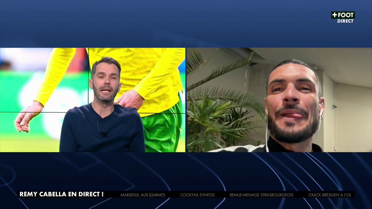🔥 Whabi Khazri et Rémy Cabella, anciens coéquipiers, réunis pour évoquer le retour du Corse en Ligue 1. ⚽ Le buteur nantais face à l’OM est l’invité du premier Late FC de l’année. 📺 À suivre maintenant sur C+ FOOT !