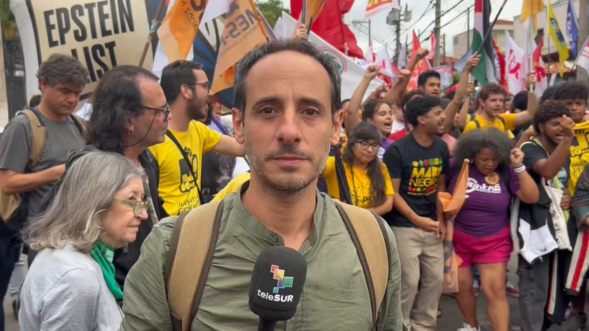 Florianopolis, Salvador, Belo Horizonte, Río, Porto Alegre; algunas de las ciudades brasileñas que registran manifestaciones este lunes contra los crímenes de EEUU en Venezuela.