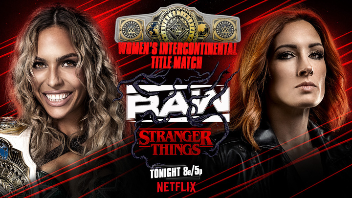 It's put up or shut up time. MAXXINE DUPRI and @beckylynchwwe battle it out for the Women's Intercontinental Championship TONIGHT on #WWERaw! 📺 8e/5p on Netflix