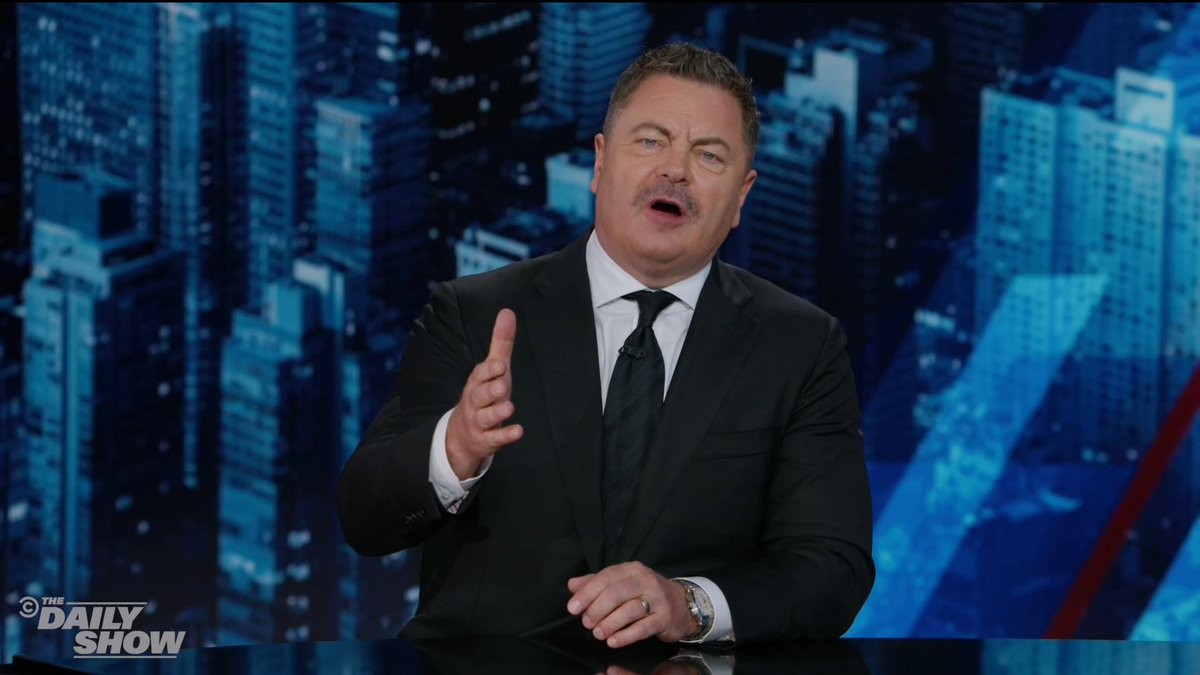 .Nick Offerman schools Trump on the importance (and pronunciation) of national parks
