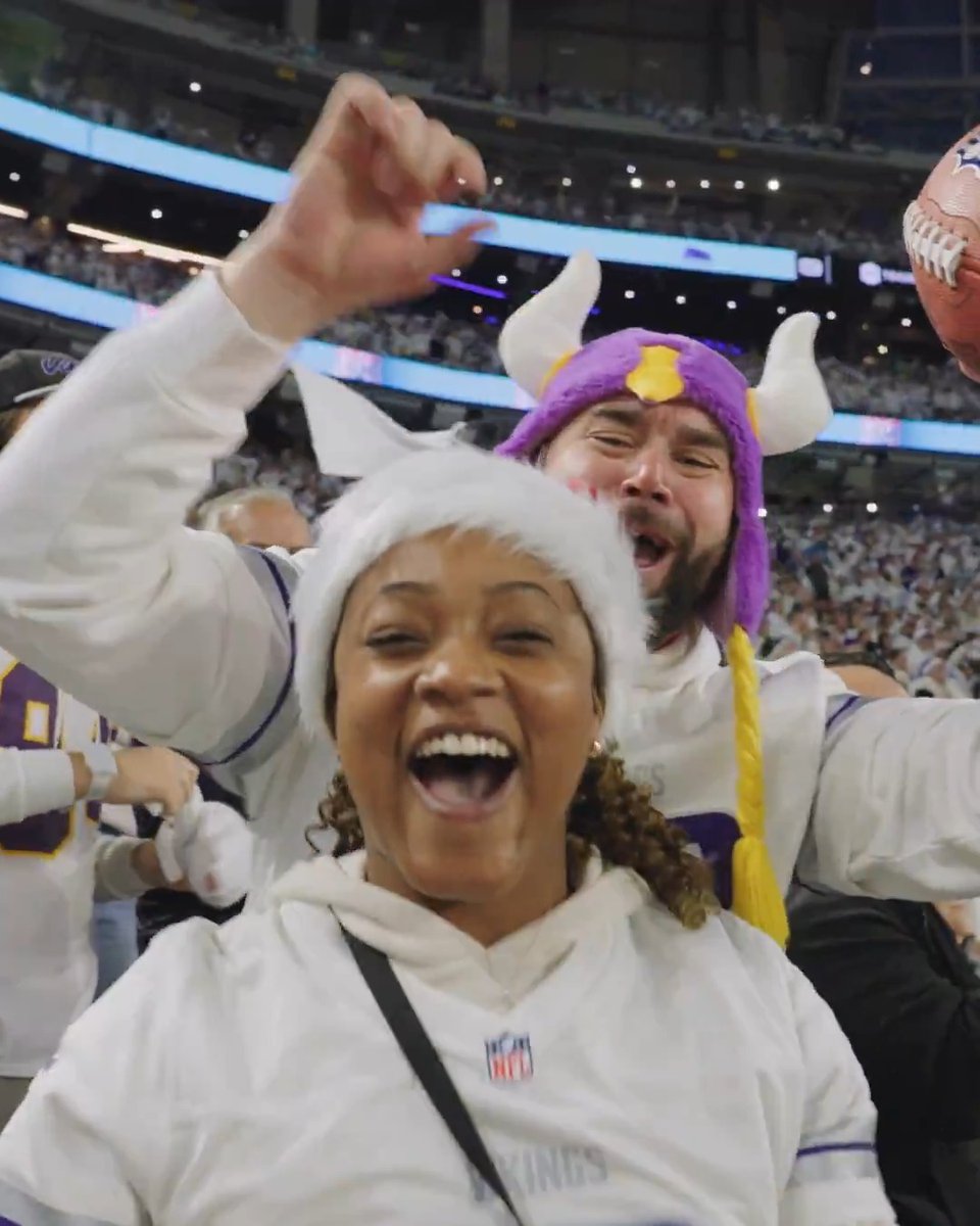 Best fans in the world 💜 Appreciate all of the support in 2025 and can't wait to be back with you at U.S. Bank Stadium for 2026.