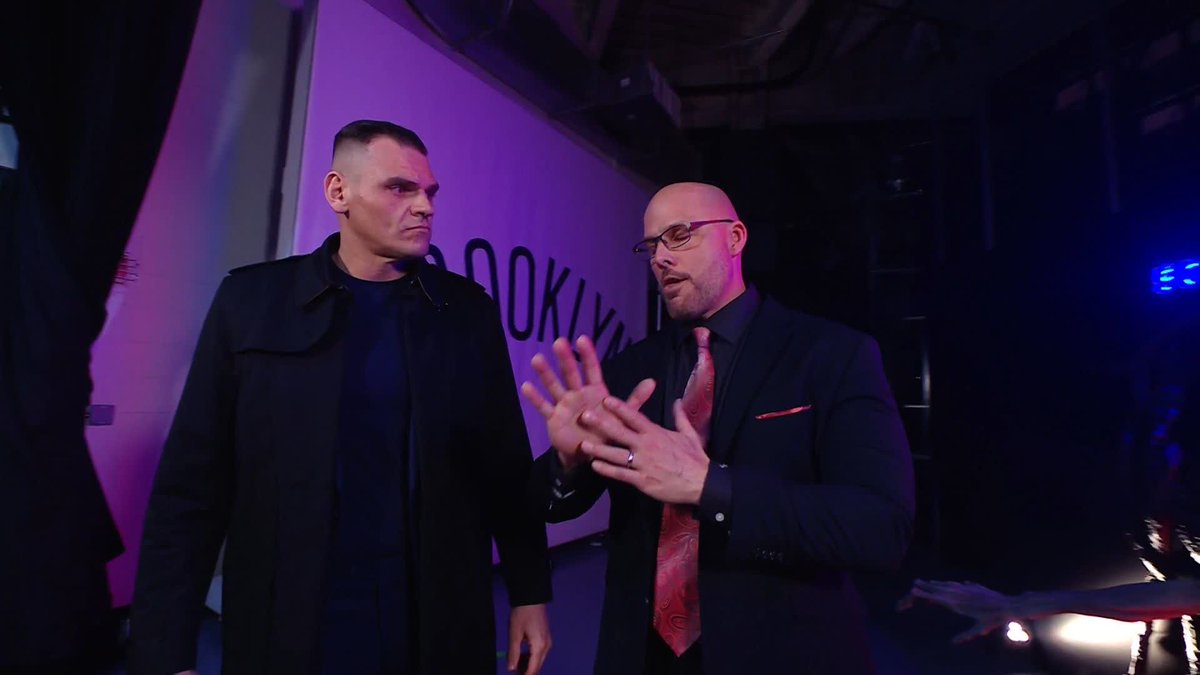 "Mix in a little respect" 🫡 Adam Pearce offers some advice to The Ring General GUNTHER