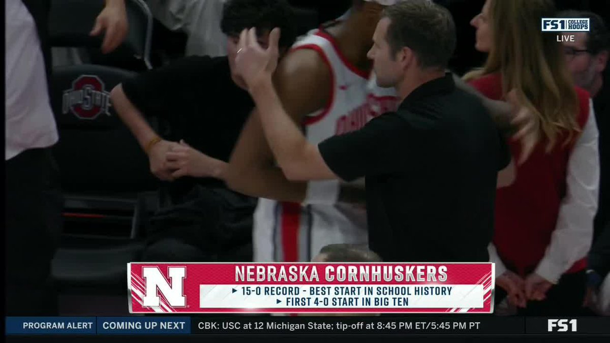 ✅ Best start in school history ✅ First 4-0 Big Ten Conference start No. 10 Nebraska Men's Basketball survives in Columbus to stay perfect.