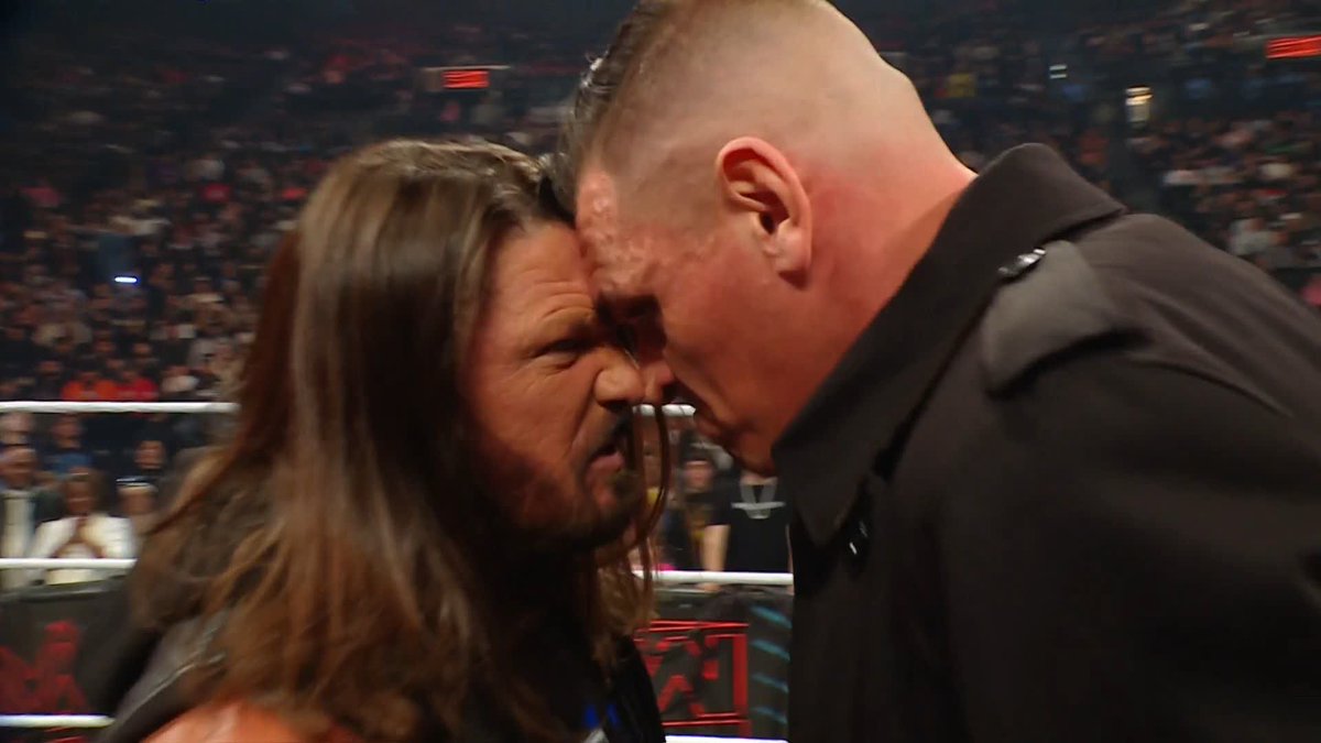 Things are FAR from over between AJ Styles and GUNTHER 👀