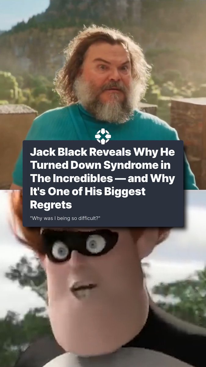 Jack Black told Capital FM that he thought Syndrome was a one dimensional character and asked for a rewrite, which writer/director Brad Bird declined. "And I learnt a valuable lesson. Because then the movie came out and it was one of the best movies ever made. I was like, 'Why was I being so difficult?'" Read more: