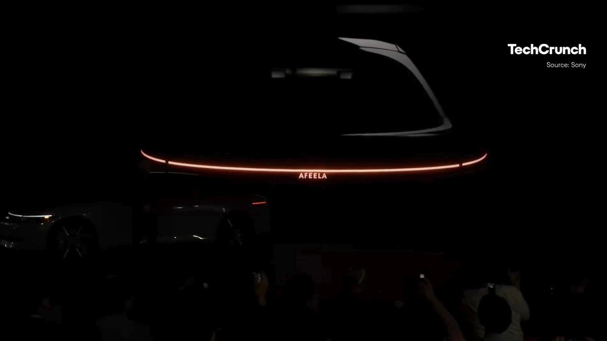 Sony and Honda's Afeela EV was first revealed in 2023, and before the first vehicles are planned to arrive with customers late this year, we just got a tease for a follow-up Afeela at #CES2026.