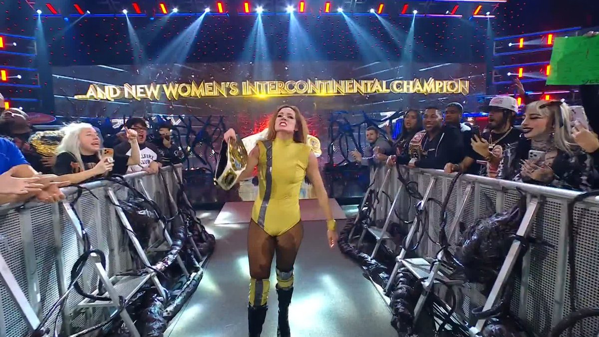 Becky gets the WIN! 🏆 Rebecca Quin is now a 2x Women's Intercontinental Champion!