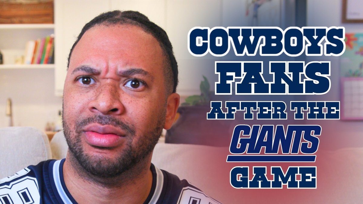 Cowboys fans during the Giants game