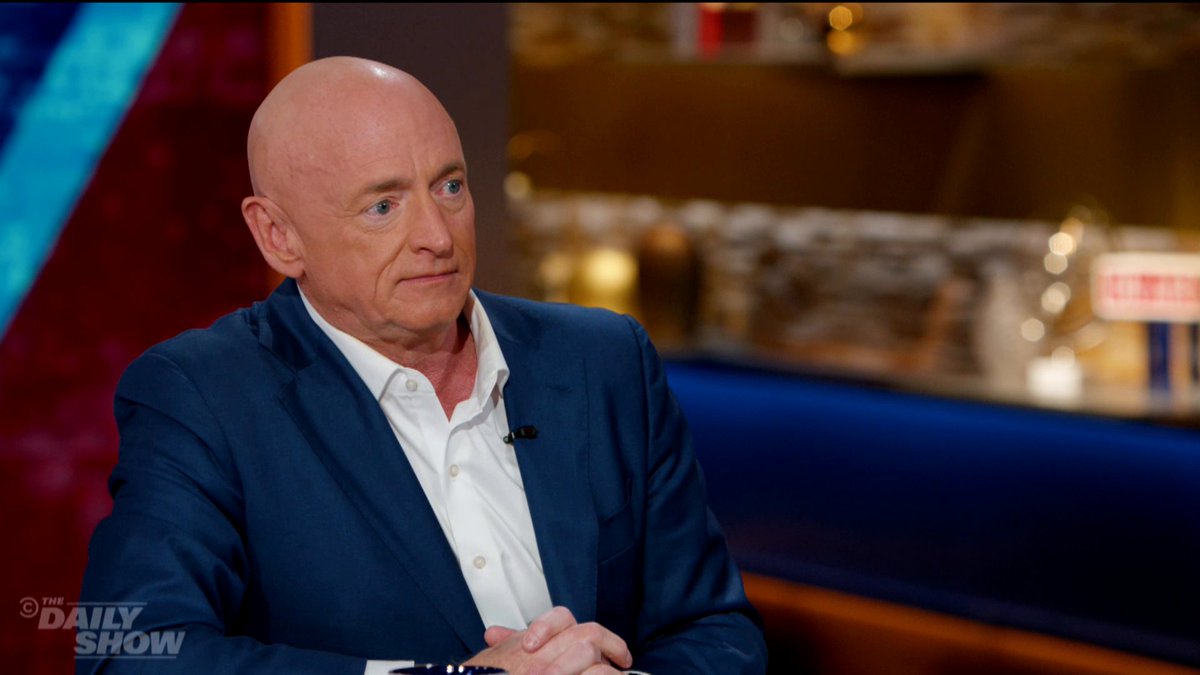 Arizona Senator Captain Mark Kelly and Jon Stewart dissect Pete Hegseth's "sedition" accusation against the retired Navy captain and how it speaks to the fragile egos of the Trump administration