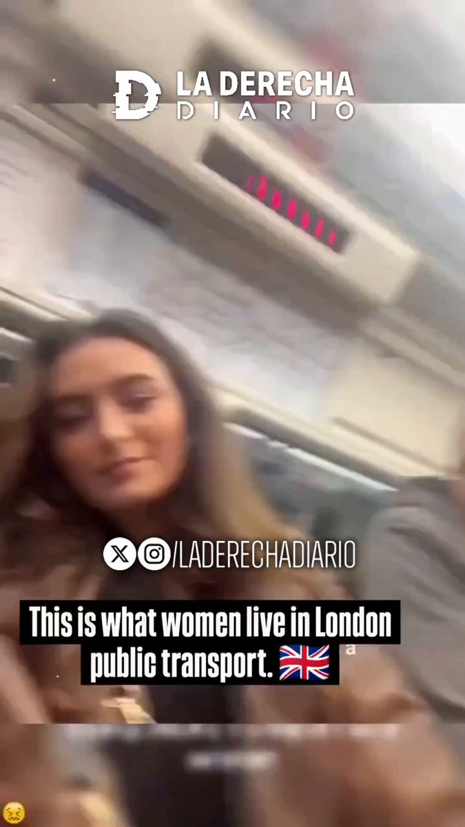🚨🇬🇧☪️ | CALIFATO UNIDO: Se viraliza el video de mujeres que exponen el acoso callejero que reciben a diario en el transporte público del Reino Unido por culpa de la inmigración masiva de musulmanes.