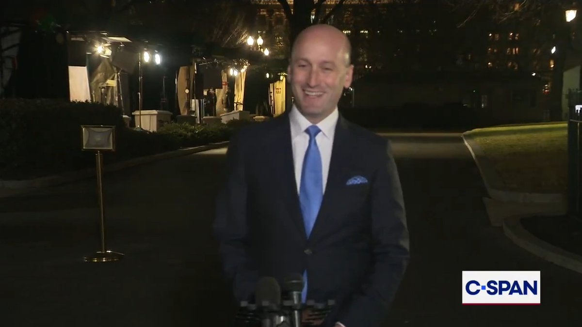 .Kaitlan Collins asks about day-to-day responsibilities with Venezuela: "But what are you specifically doing?" Stephen Miller: "I make a habit to not talk too much about myself."