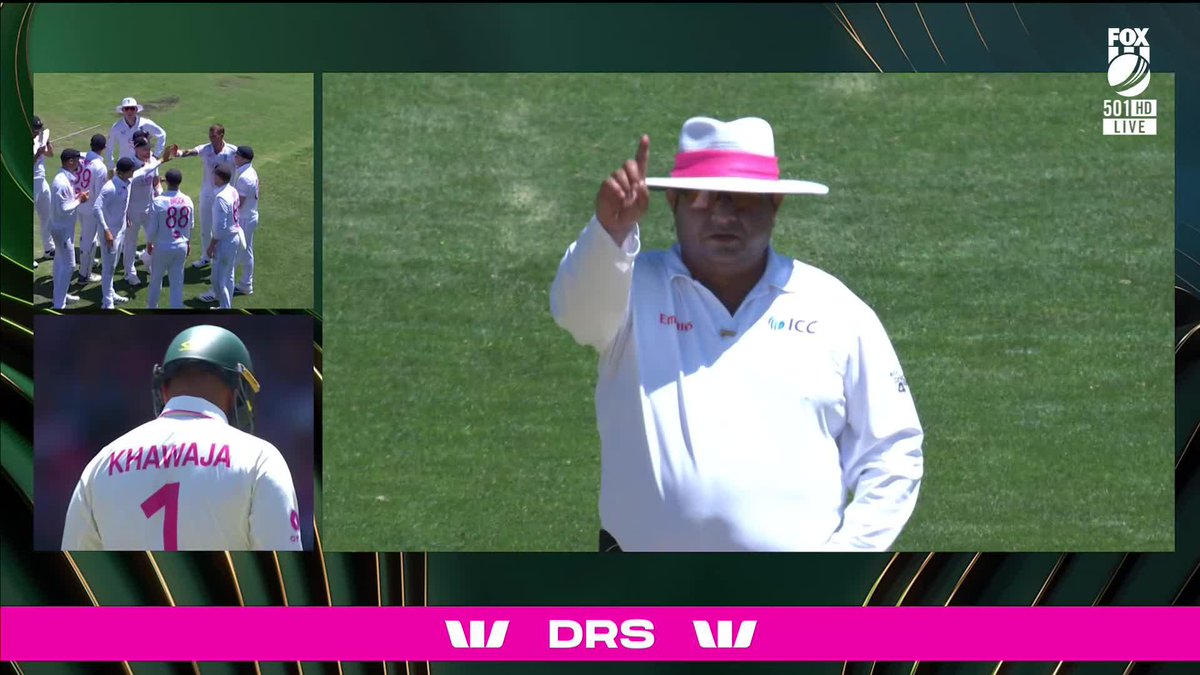 Uzzie departs for 17 😞 📺Watch #Ashes on ch. 501 or stream via Kayo Sports: ✍️BLOG 🔢MATCH CENTRE