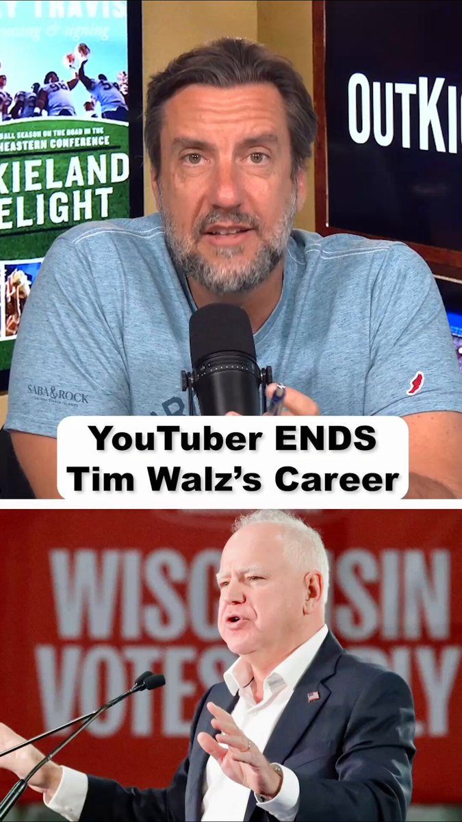 A 23 year old YouTuber ended Tim Walz’s political career.