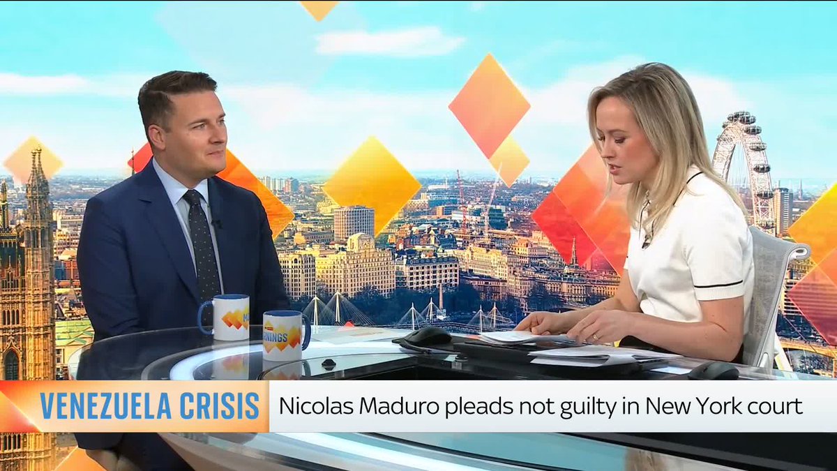🗣️ "The UK and NATO members are doubling down on support for Greenland." - Wes Streeting Sophy Ridge asks the health secretary for his opinion on Donald Trump's latest comments about annexing Greenland ⬇️