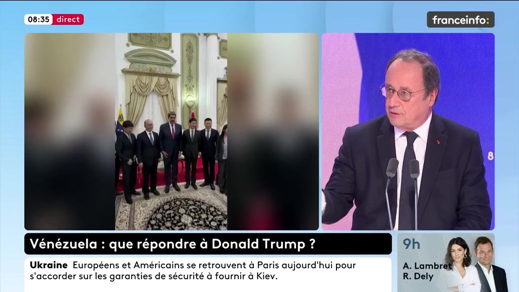 🔴 Capture de Nicolas Maduro ➡️ "Je confirme que Monsieur Maduro était un dictateur, mais je fais en sorte que l'acte qui a été commis par l'administration Trump soit reconnu comme illégal. Il est illégal", dit François Hollande, ancien président de la République