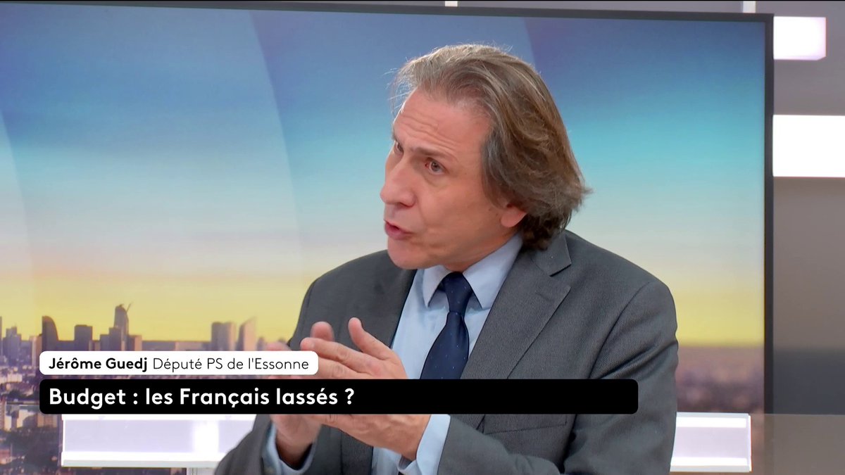 🔴 S. Lecornu devra-t-il déposer un 49.3 ? : "C’était important de ne pas avoir un 49.3 pour que la discussion puisse aller au maximum. Si on n’arrive pas à le faire sur le budget de l’État, il faudra quand même qu’il y ait un budget." 🗣 Jérôme Guedj, député PS de l’Essonne.