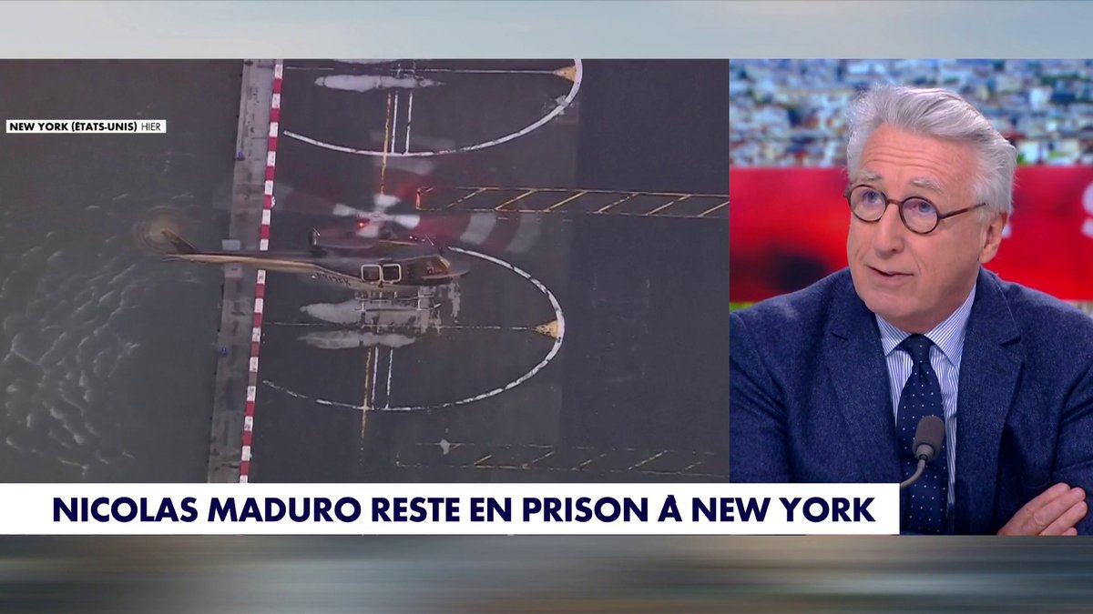 Vincent Hervouët : «On a vu Nicolas Maduro exhibé comme un trophée. Dans son silence, il a réussi un coup formidable car il donne l’image d’un prisonnier assez digne», dans #HDPros
