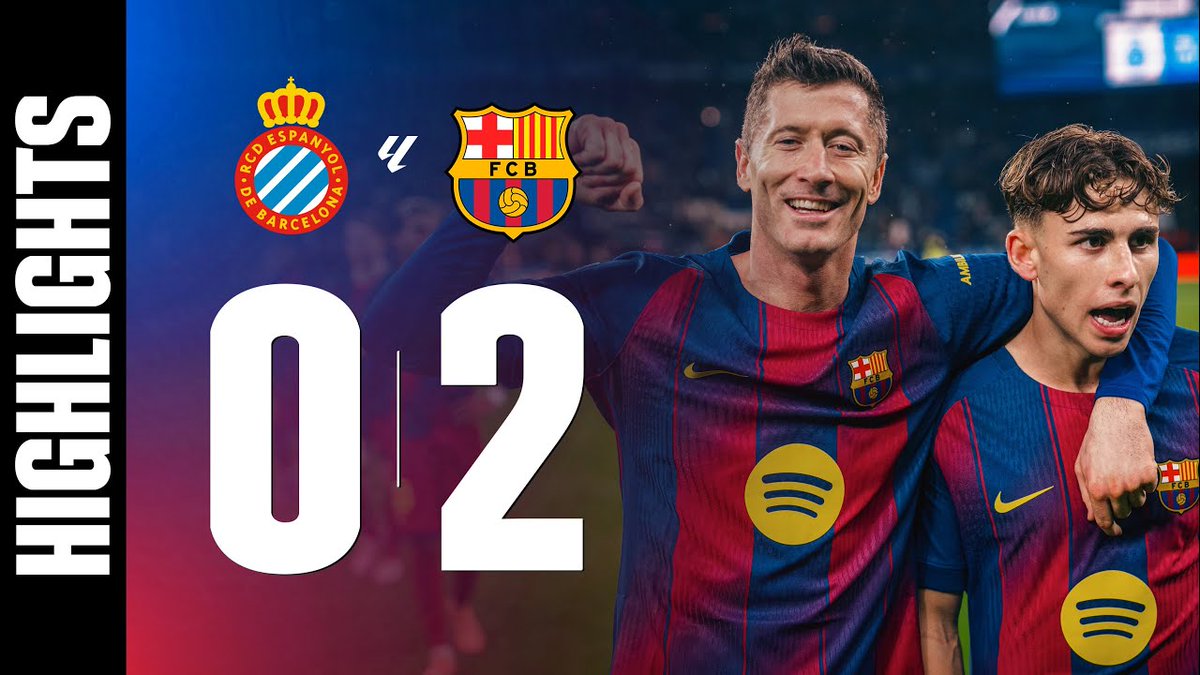 Espanyol 0️⃣-2️⃣ Barça #LaLigaHighlights