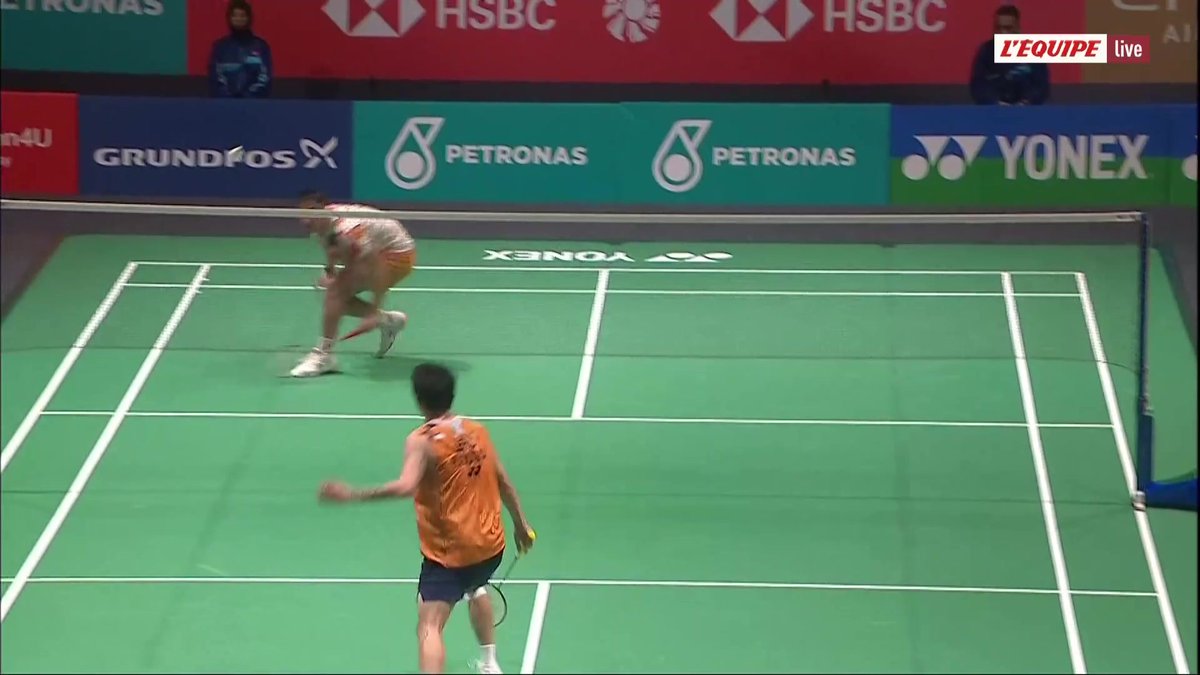 Grosse désillusion pour Christo Popov, éliminé au premier tour de l'Open de Malaisie ! #lequipeBADMINTON