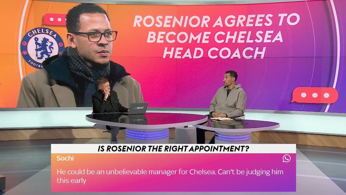🗣️ "He has the credentials for it." Jay Boothroyd reacts to Liam Rosenior's managerial appointment at Chelsea 💼