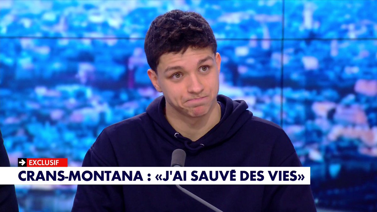 Gianni, qui a sauvé des vies lors de l’incendie de Crans-Montana : «Ce terme de héros je ne l’accepte pas car il y en a beaucoup qui n’ont pas été sauvés», dans #MorandiniLive