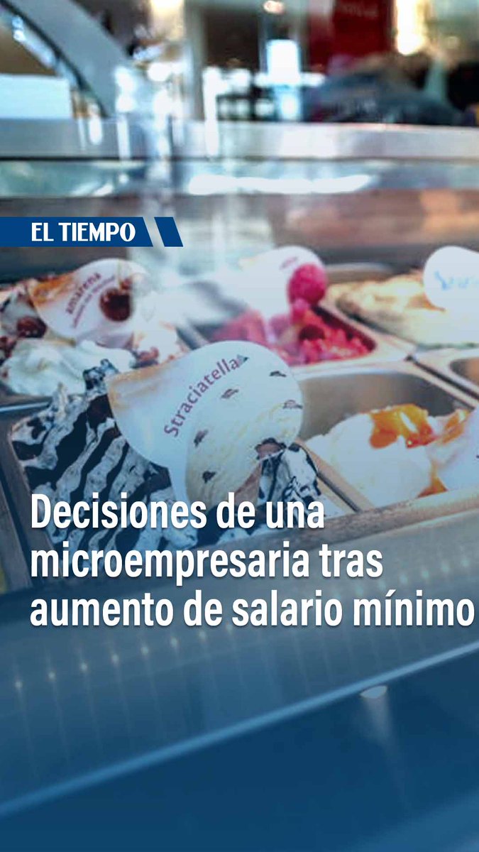#ElTiempoLeExplica | 💰Las decisiones de una microempresaria en Kennedy tras el aumento del salario mínimo 🎙️ EL TIEMPO sigue conociendo las historias de los emprendedores de la capital que ya empiezan a sentir el ajuste en las cuentas tras el aumento del salario mínimo
