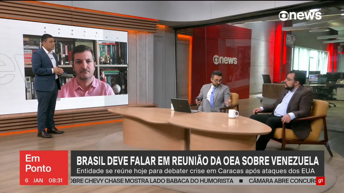 Operação de captura de Maduro pelos EUA na Venezuela violou 'princípio fundamental' do direito internacional, diz ONU. ➡️ Assista à #GloboNews: #GloboNewsEmPonto