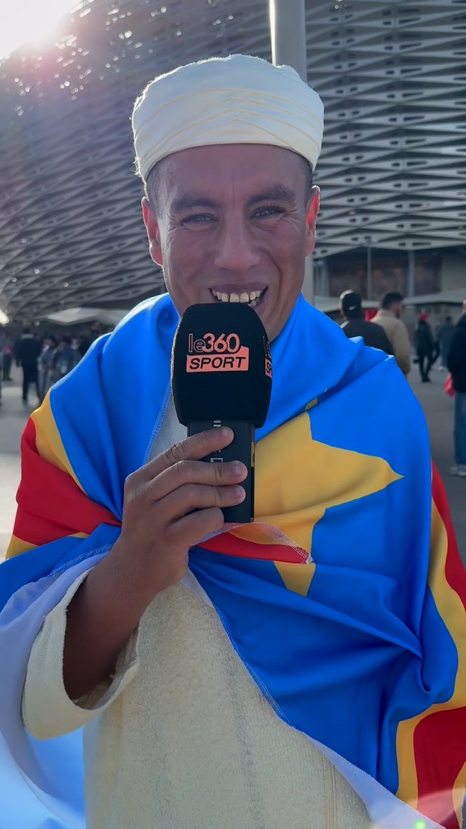 🇲🇦💬 Supporter marocain : « On soutiendra l’équipe du Congo 🇨🇩 face à l’Algérie. »
