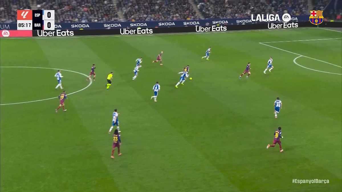 No words needed. #LaLigaHighlights | #EspanyolBarça
