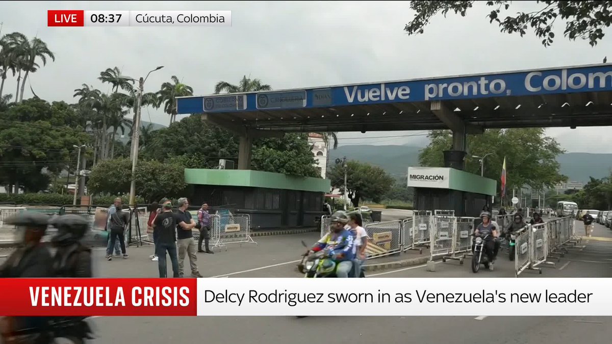 "Venezuelan's don't feel safe to leave." Journalist Rosali Hernandez says there was a complex situation on the border of Venezuela, as people in the country don't feel safe 📺 Sky 501, Virgin 602, Freeview 233 and YouTube