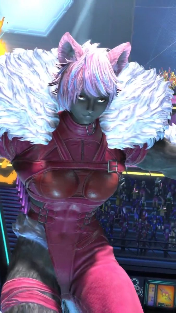 "I hope you're ready to be ripped to shreds!" 😼 A rookie on the rise with razor sharp claws, we present Light-heavyweight Arcadion fighter: Black Cat, voiced by Merryl Ansah!