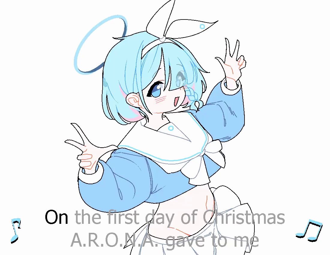 #ブルアカ The twelve day of Christmas in Kivotos (with music)
